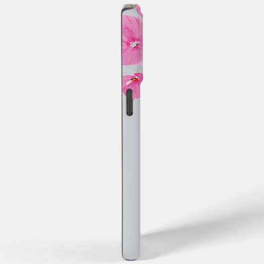 Pink Watercolor Floral Case-Mate iPhoneケース (裏面 / 右)