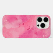 Pink Watercolor Linktree | Case-Mate iPhoneケース (裏面 (横))