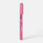 Pink Watercolor Linktree | iPhoneケース (右側面)