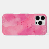 Pink Watercolor Linktree | iPhoneケース (裏面横)