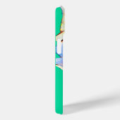 Pink watercolor tulips art Case-Mate iPhoneケース (裏面 / 右)