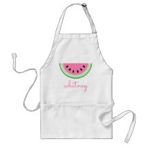Pink Watermelon Personalized Apron