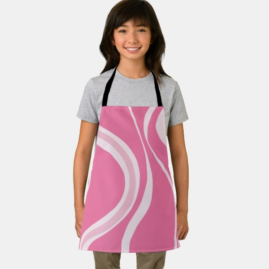 Pink Waves Apron エプロン (インサイチュ)