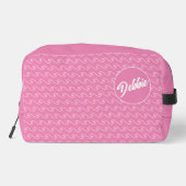 Pink Waves Personalized Dopp Kit ドップキット (裏面)