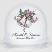 Pink Wedding Bells Names and Date (裏面)