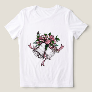 Pink Wedding Bells Personal Back トライブレンドＴシャツ