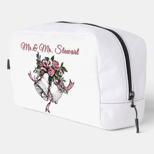 Pink Wedding Bells Personalize ドップキット (右コーナー)