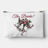 Pink Wedding Bells The Bride アクセサリーポーチ (裏面)
