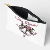 Pink Wedding Bells The Bride アクセサリーポーチ (見開き)