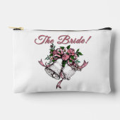Pink Wedding Bells The Bride アクセサリーポーチ (正面)
