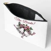Pink Wedding Bells The Bride アクセサリーポーチ (見開き)