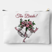 Pink Wedding Bells The Bride アクセサリーポーチ (裏面)