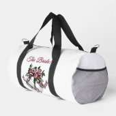 Pink Wedding Bells The Bride ダッフルバッグ (右コーナー)
