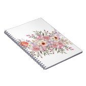 Pink Wedding Bouquet ノートブック (右側)