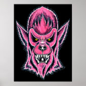 Pink Werewolf Mask ポスター (正面)