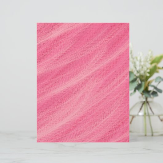 Pink Wheat Fields Scrapbook Paper 2-Sided Page (スタンド正面)