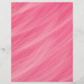 Pink Wheat Fields Scrapbook Paper Bulk Pages チラシ (正面)