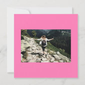 Pink & White Eagle Court of Honor Party 招待状 (裏面)