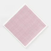 Pink White Plaid Checker Seamless Pattern (コーナー)
