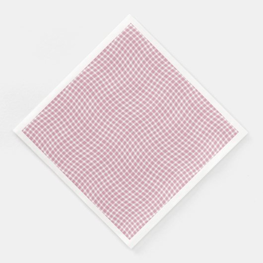 Pink White Plaid Checker Seamless Pattern (コーナー)