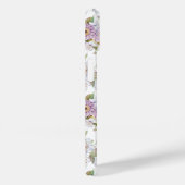 Pink White Purple Watercolor Wildflower Case-Mate iPhoneケース (裏面 / 右)