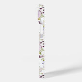 Pink White Purple Watercolor Wildflower Case-Mate iPhoneケース (裏面 / 左)