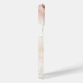 Pink & White Rose Phone Case – Floral Protective  iPhoneケース (右側面)