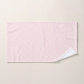 Pink & White Stripe Bathroom Towel Sets バスタオルセット (ハンドタオル)
