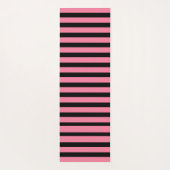 Pink & white striped yoga mat ヨガマット (裏面)