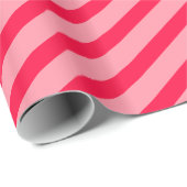pink-white stripes – pink-weiß gestreift ラッピングペーパー (ロールコーナー)