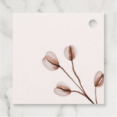 *Pink Wildflower Border “Baby in Bloom” フェイバータグ (裏面)