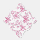 Pink Wildflower Tea Bridal Shower フェイバーボックス (折り畳みなし)