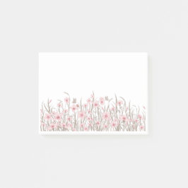 Pink Wildflowers  ポストイット
