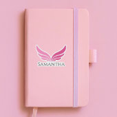 Pink wings cute girly Aviation  シール