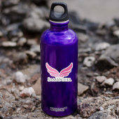 Pink wings cute girly Aviation  シール