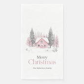 Pink Winter Cottage Christmas (正面)