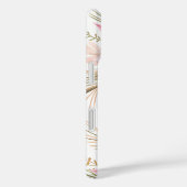 Pink Winter Poinsettia Floral iPhone Case | Case-Mate iPhoneケース (裏面 / 右)