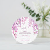 Pink Wisteria Round メニュー (スタンド正面)