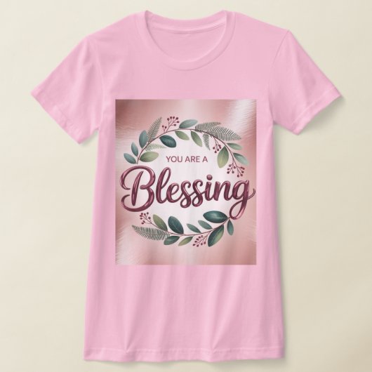 Pink Women's Bella Canvas Slim Fit T-Shirt Tシャツ (レイダウン)