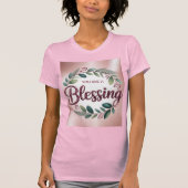 Pink Women's Bella Canvas Slim Fit T-Shirt Tシャツ (正面)