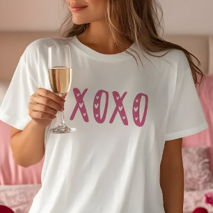 Pink XOXO、バレンタインデーTシャツ Tシャツ