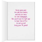 PINK & YEL (Your Text)甘い16誕生日 (内側 (右))