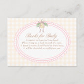 Pink & Yellow Lemon Bow Books for Baby エンクロージャーカード (正面)