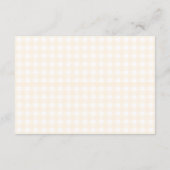 Pink & Yellow Lemon Bow Books for Baby エンクロージャーカード (裏面)