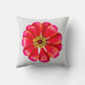 Pink Zinnia クッション (裏面)