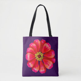 Pink Zinnia トートバッグ