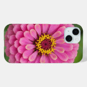 Pink zinnia - floral Case-Mate iPhoneケース (裏面 (横))