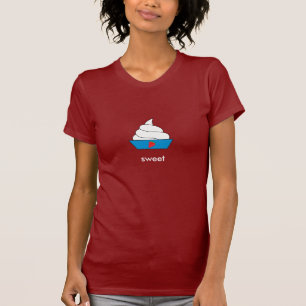 pinkberryフローズンヨーグルトの赤いマンゴ tシャツ