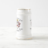 PINKELFEST STEIN 白 ビールジョッキ (中央)