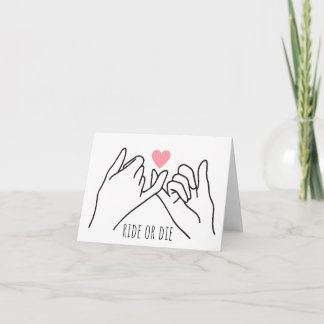 Pinkie Promise Cardに乗るか死ぬか カード